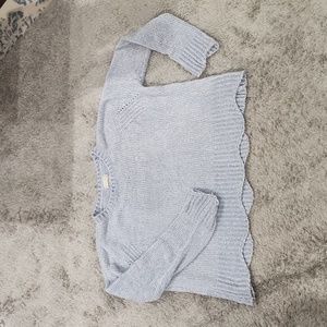 Altar'd state blue sweater size medium